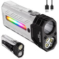 High Lumen Flashlight 5000 Lumen Ultra Bright, High- Battery Long Runtime USB Rechargeable