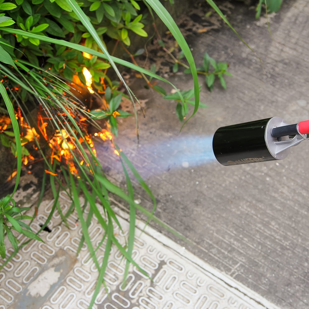 Propane Weed Torch, Flame Weeder Ice Melter Outdoor Roof Driveway for Garden, Patio and Yard Use