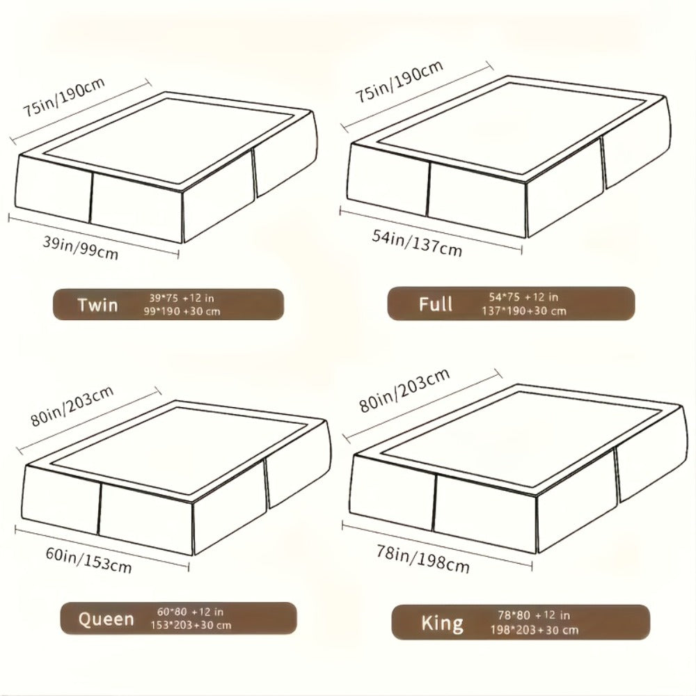 Bed Sheets, Single Jacquard-Knit Embossed Fitted Sheet with 11.4-Inch Pocket, Five Colors and Twin-to-King Sizes
