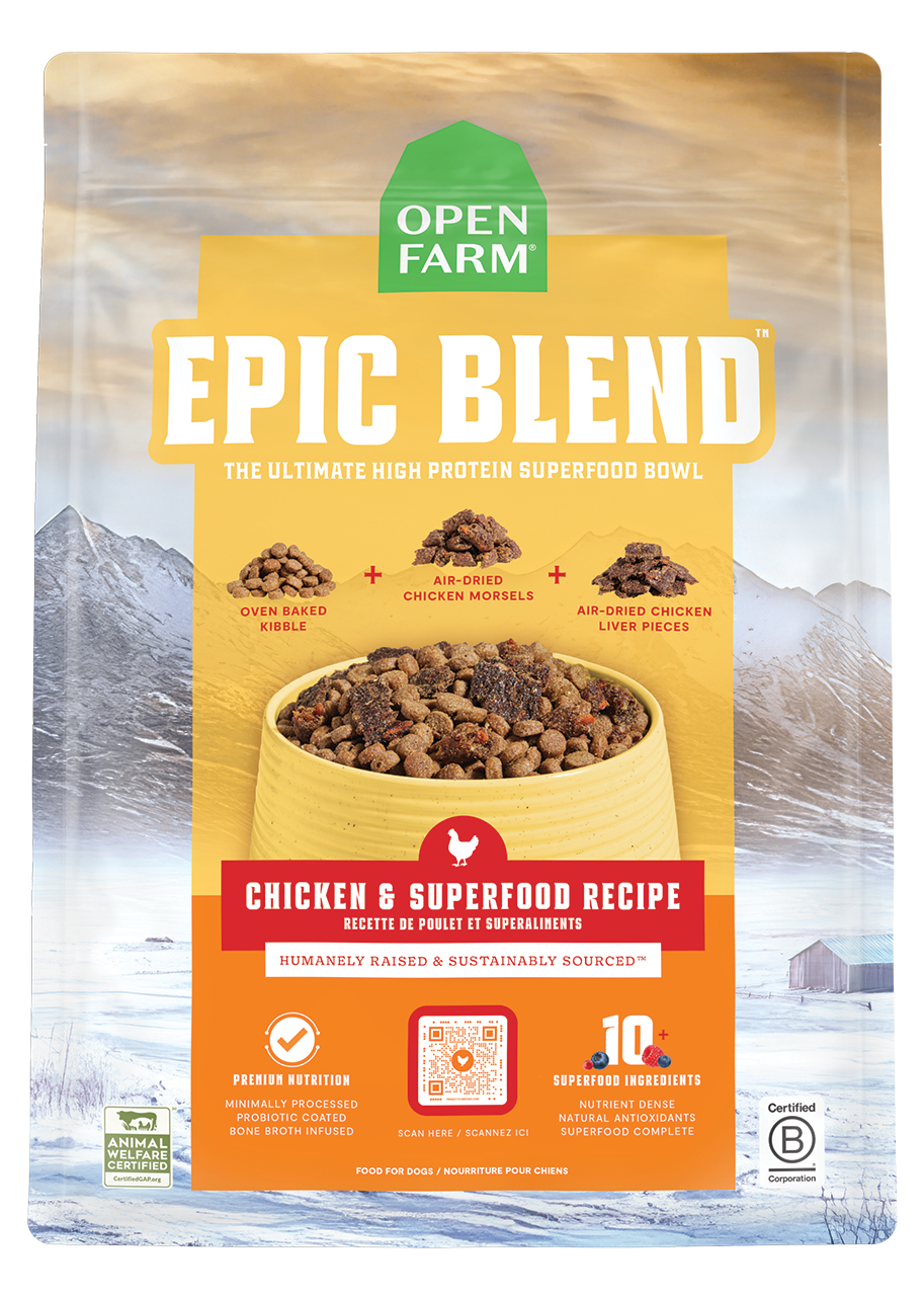 High-Protein Chicken Dry Dog Food 3.5 lb