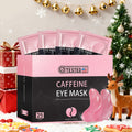 Caffeine Eye Mask 25 Pairs Under Eye Patches with Collagen Hyaluronic Acid Glycerin – Reduces Dark Circles Puffiness Firms & Hydrates Korean