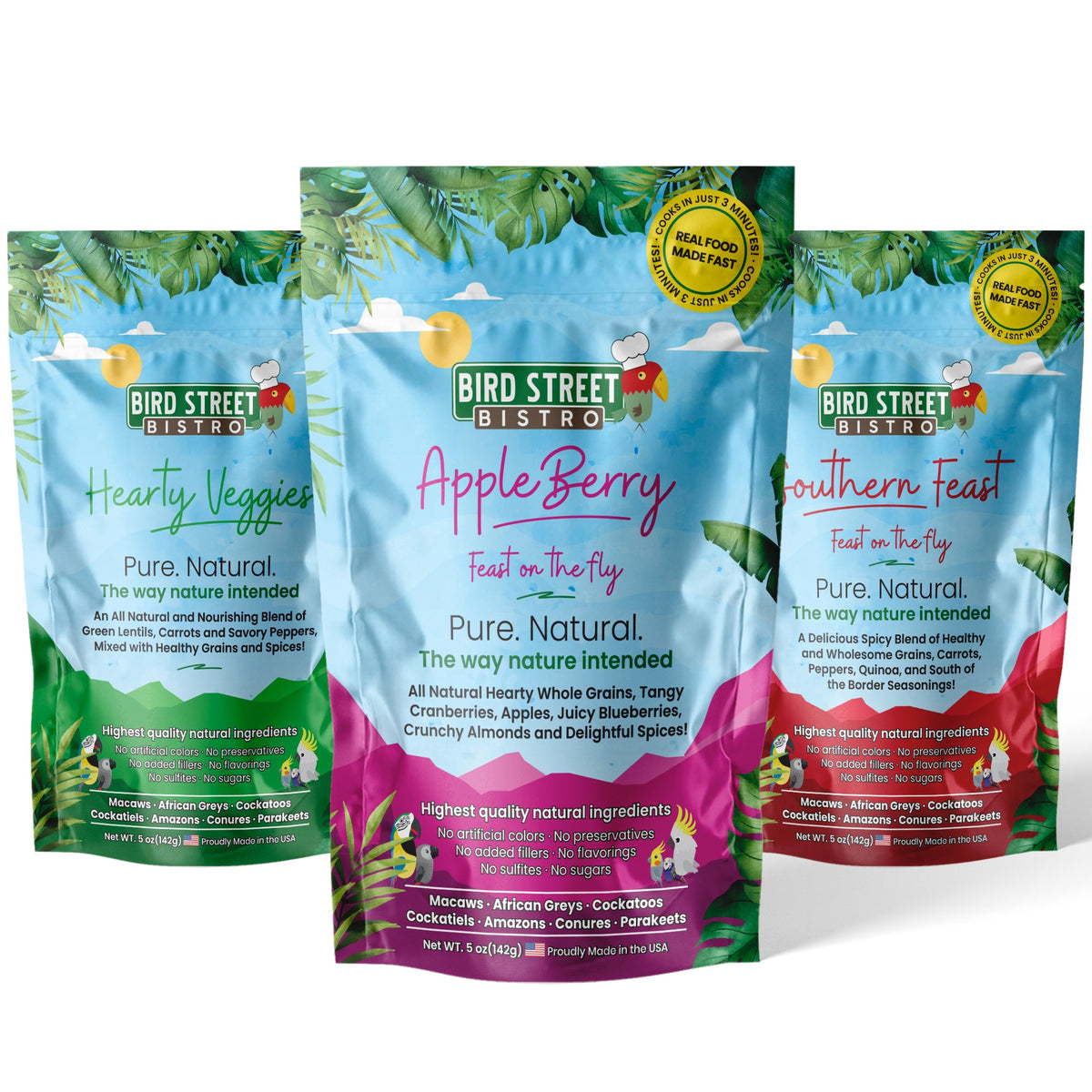 Parrot Food Tri-Pack Sampler product image 1