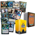 MTG 100 Card Collector Bundle, Magic The Gathering 3 Mythic Rares + 10 Rares or Foils + TCG Storage Box