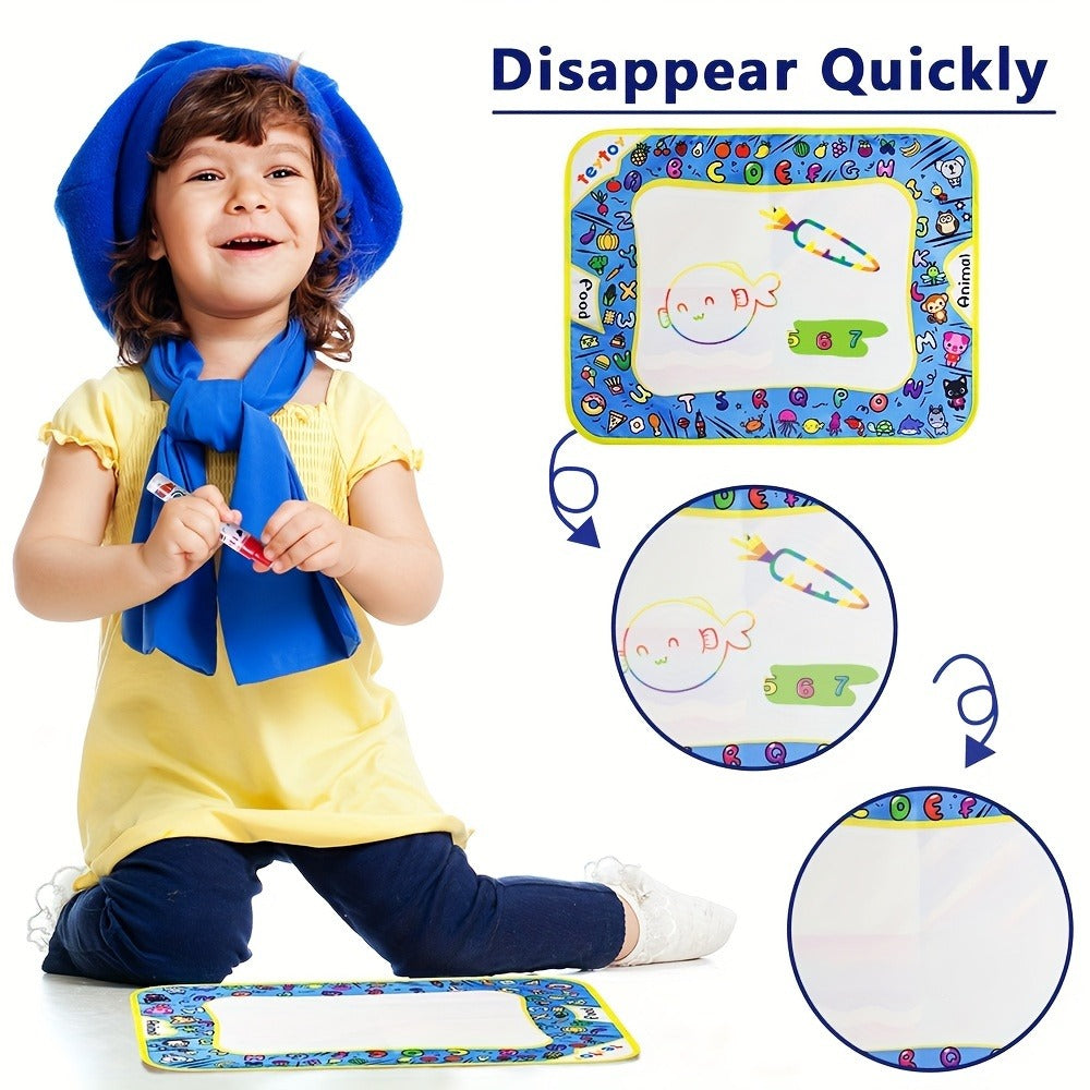 Water Doodle Mat for Toddlers Kids with 2 Water Pens with the Listed Color, Size or Set Options for Everyday Use
