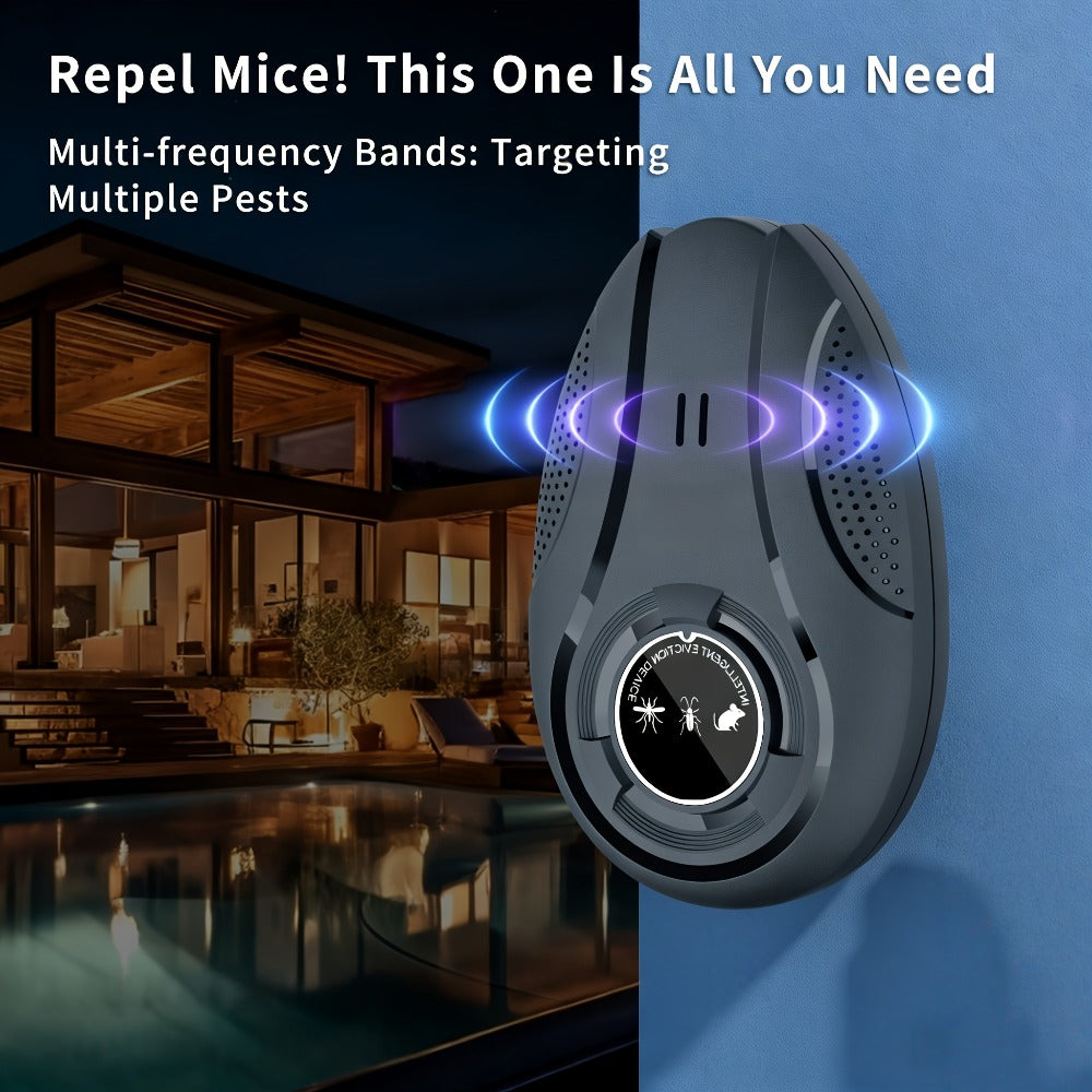 Ultrasonic Pest Repeller for Home Indoor, Plug-In Electronic Mosquito Cockroach Mouse Ant Spider Device for House Office Warehouse