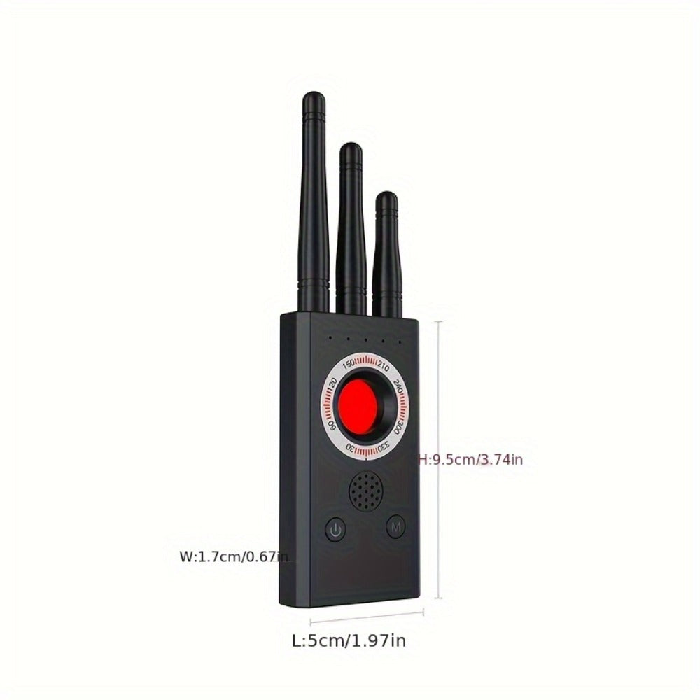 Portable Scanner Rechargeable, Detects Hidden Cameras, Infrared Wireless Cameras & USB Charging Bugs