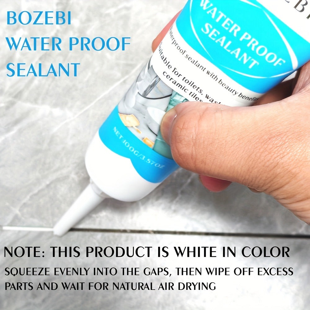 Tile Grout Sealant 100g Gap Filler for Kitchen Bathroom Sink Floor Odor Free Easy Handling for Home Cooking, Dining and Outdoor Meals