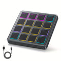 Donner Starrypad Mini MIDI Controller with 16 RGB Pads and Wireless