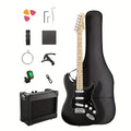 DST-80 Full Size Electric Guitar Kit with SSS Pickups and Amplifier