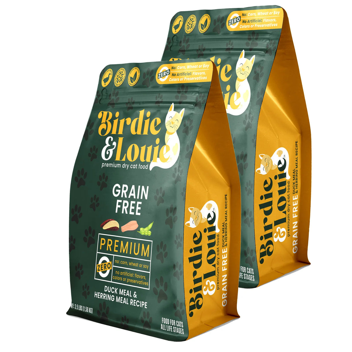 Duck and Herring Dry Cat Food product image 4