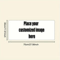 Custom Photo Mouse Pad Large Personalized Desk Mat Print Your Own Image or Text Base Extended for an Everyday Personal Care Routine
