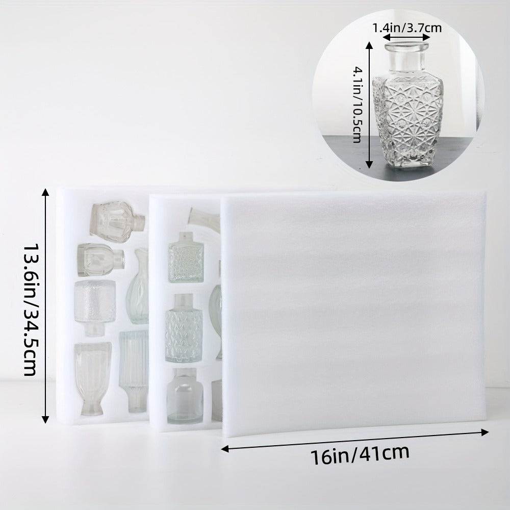 Mini Clear Bud Vases Set Wedding Centerpieces for Tables Small Glass Flower Vases for Entryways, Bedrooms and Living Spaces