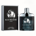 Perfume Unisex 100ml Blue Treasure Spray with Citrus, Spice, Oud, Sandalwood, Cedar, Amber and Musk