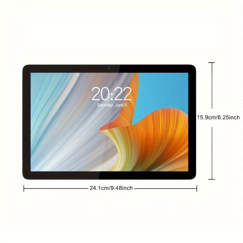 Android Tablet 10.1-Inch CRELANDER with Android 13, 4G LTE, Deca-Core CPU and 128GB Internal Storage