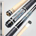 58-Inch Canadian Maple Pool Cue with 12.5mm Tip, Quick-Release Joint and Five Z-Series Graphics