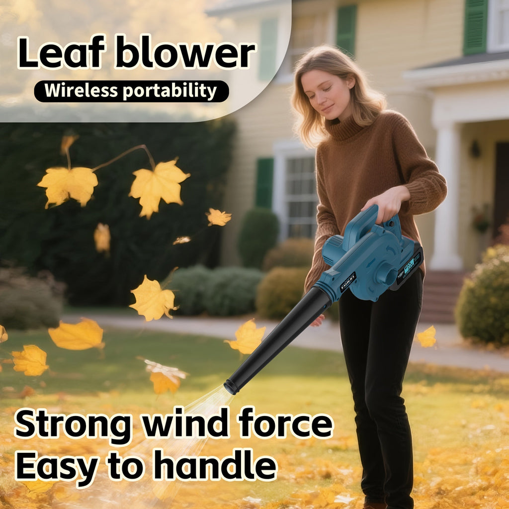 Leaf Blower Cordless for Garden, Patio and Yard Use, with the Listed Configuration, for Everyday Use and Organized Storage