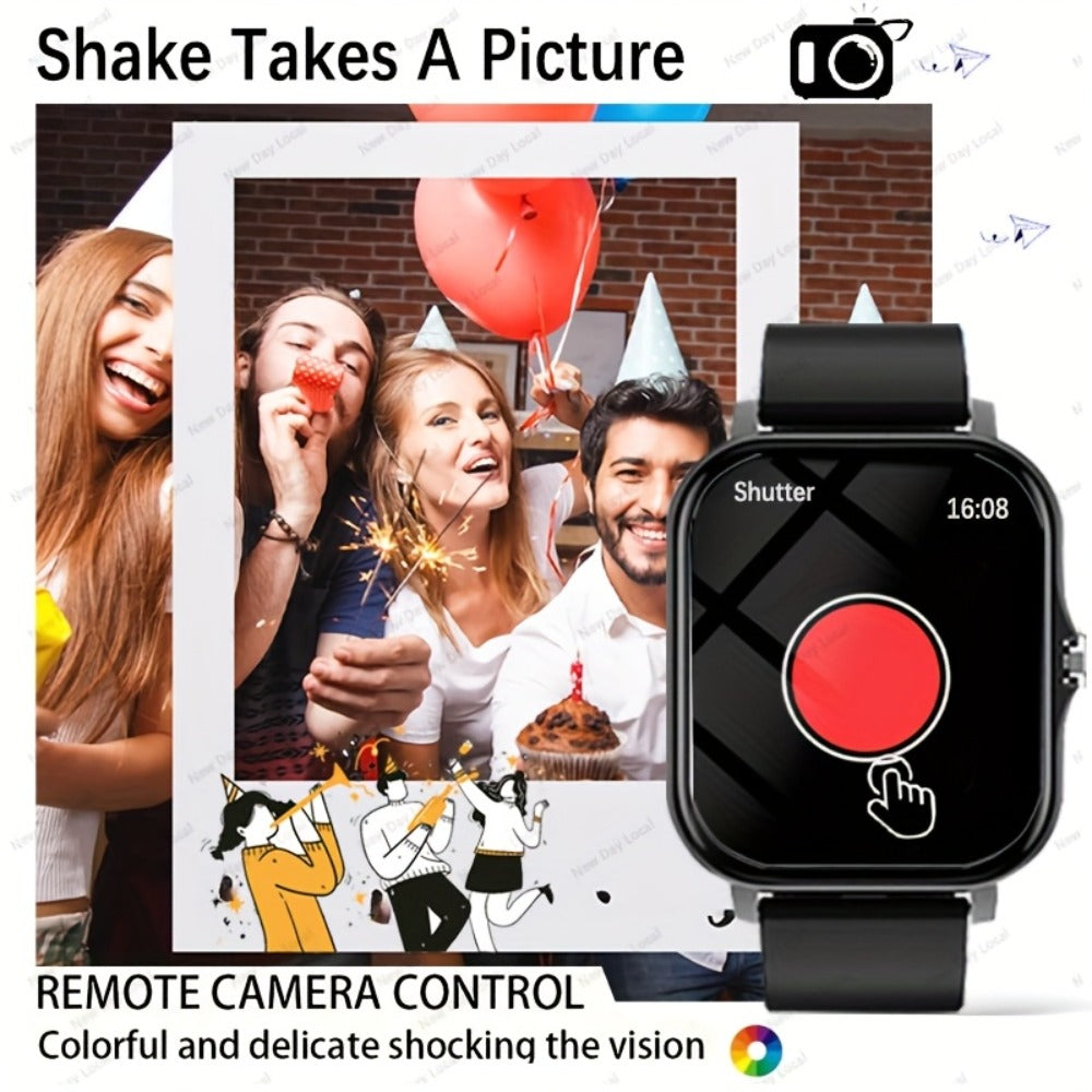 Smartwatch 1.83 Inch with Navigation, Calling, Multi-Sport Modes and Dual TPU Straps for Outdoors