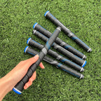 Oversized Golf Grips 10-Pack | Jumbo Blue Soft Rubber Anti-Slip Golf Club Grips for Iron & Wood Clubs – Ergonomic Precision Control Design