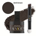 Hairline Powder Root Touch-Up Kit with Refill & Brush – Waterproof Instant Grey Hair Concealer Fills Sparse Hairline Bald Spots Eyebrow