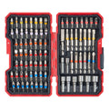 83-Piece YW080 Driver Drill Bit Set with S2-Labeled Bits, Nut Drivers, Holders and Storage Case