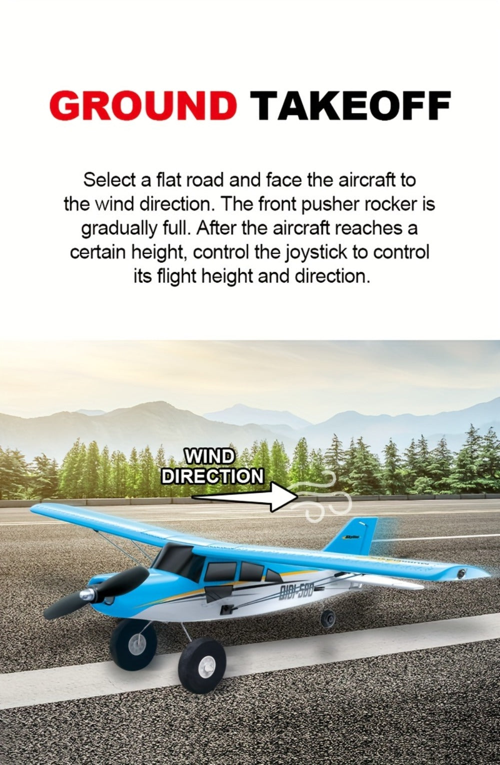 Brushless Fixed Wing RC Plane 6-Channel 6-Axis Gyro 3D Aerobatic Stunts 2 Batteries Included