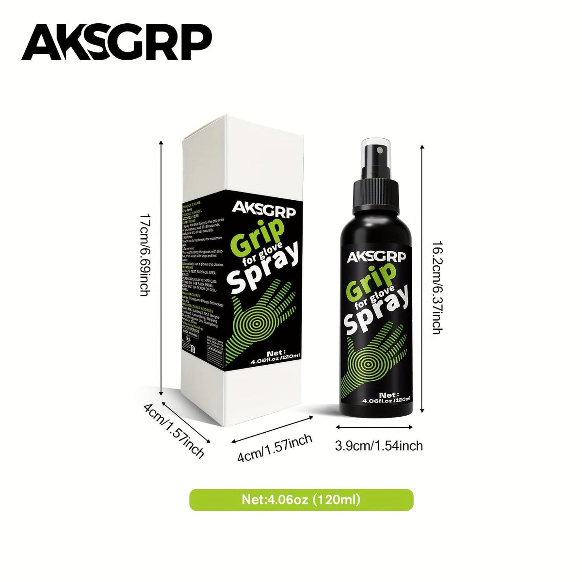 Goalkeeper Glove Grip Spray – Anti-Slip Adhesive Formula for Adult Soccer Goalies | 30ml / 50ml / 120ml