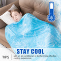 Patterned Double-Sided Summer Blanket with 69 Tie-Dye, Solid, Star and Snowflake Size Options