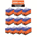 2000ct Top Loader Card Sleeves Set – 1000 Hard Plastic Top Loaders & 1000 Soft Card Sleeves for Baseball Football Sports Cards 3x4 Trading