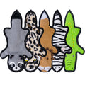 Crinkle Squeaky No Stuffing Dog Toys 5 Pack – Dual Sound Plush Chew Toys for Aggressive Chewers, 6 Tough Layer Durable Teething Toys