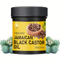 Hair Oil YANYUTONG Jamaican Black Castor 100g Yellow-Label Jar with Black Screw Lid for Hair and Scalp Application