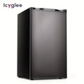 Mini Fridge with Freezer 1.7/3.5 Cu.Ft - Compact Refrigerator with Adjustable Thermostat, Energy Saving