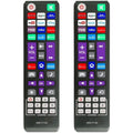 2 Pack Roku TV Universal Remote Replacement, Compatible with TCL Sanyo LG RCA Philips Hitachi Onn Insignia Sharp JVC Roku TV