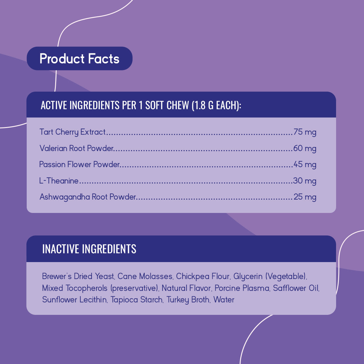 Dog Calming Support Soft Chews product image 2