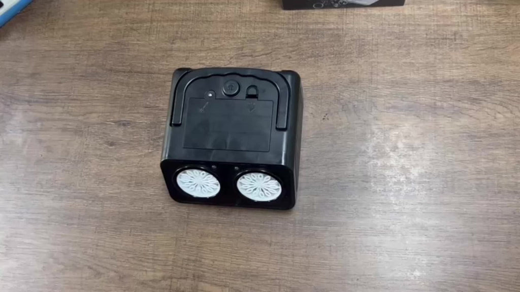 Dual-Wheel Electric Bubble Machine with Black, White, Black Classic or White Classic Color Options