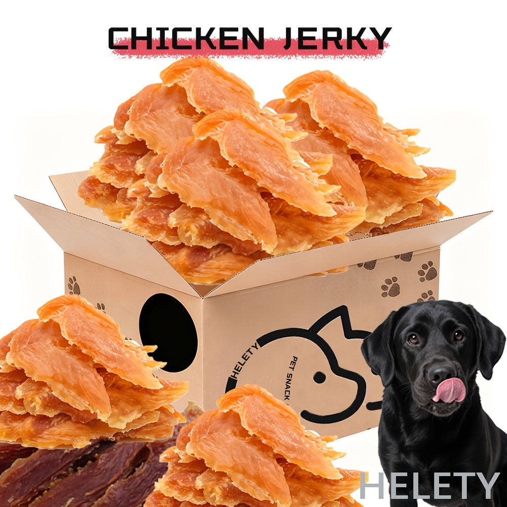 Dog Treats BLACK DUCK Chicken Jerky with Four Retained Count and Weight-Labeled Package Options for Reward Use