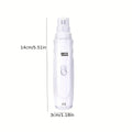Pet Nail Grinder, DXYE WANIR Rechargeable Two-Speed Tool with Three Port Sizes and White Finish