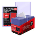 35pt Top Loader and Soft Card Sleeve Sets in 100, 500, 1000 or 2000 Matching Pair Quantities