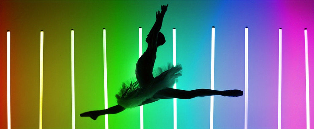 RGB Tube Light with Stand, Smart App & Remote Control, Music Sync Color Changing, Timing, USB Powered for DJ Lighting