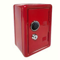Password Lock Cash and Coin Storage Box with Key Lock Portable Money Box for Saving Cash Coins Notebooks Passports Valuables Home Office