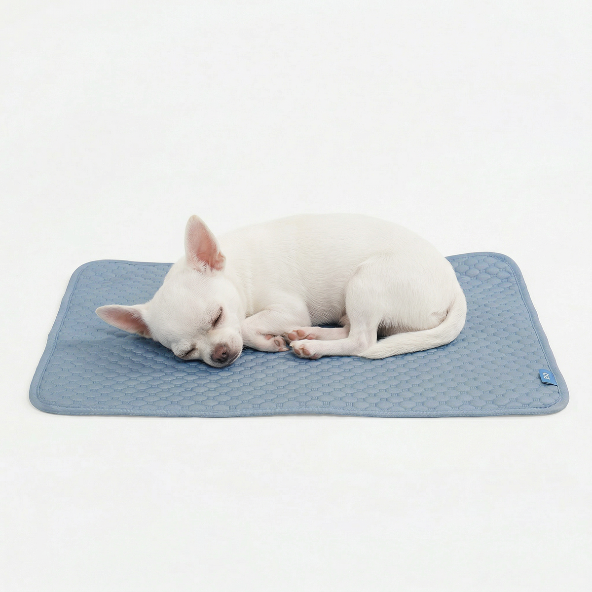Breathable Cooling Dog Mat Ash Blue / S