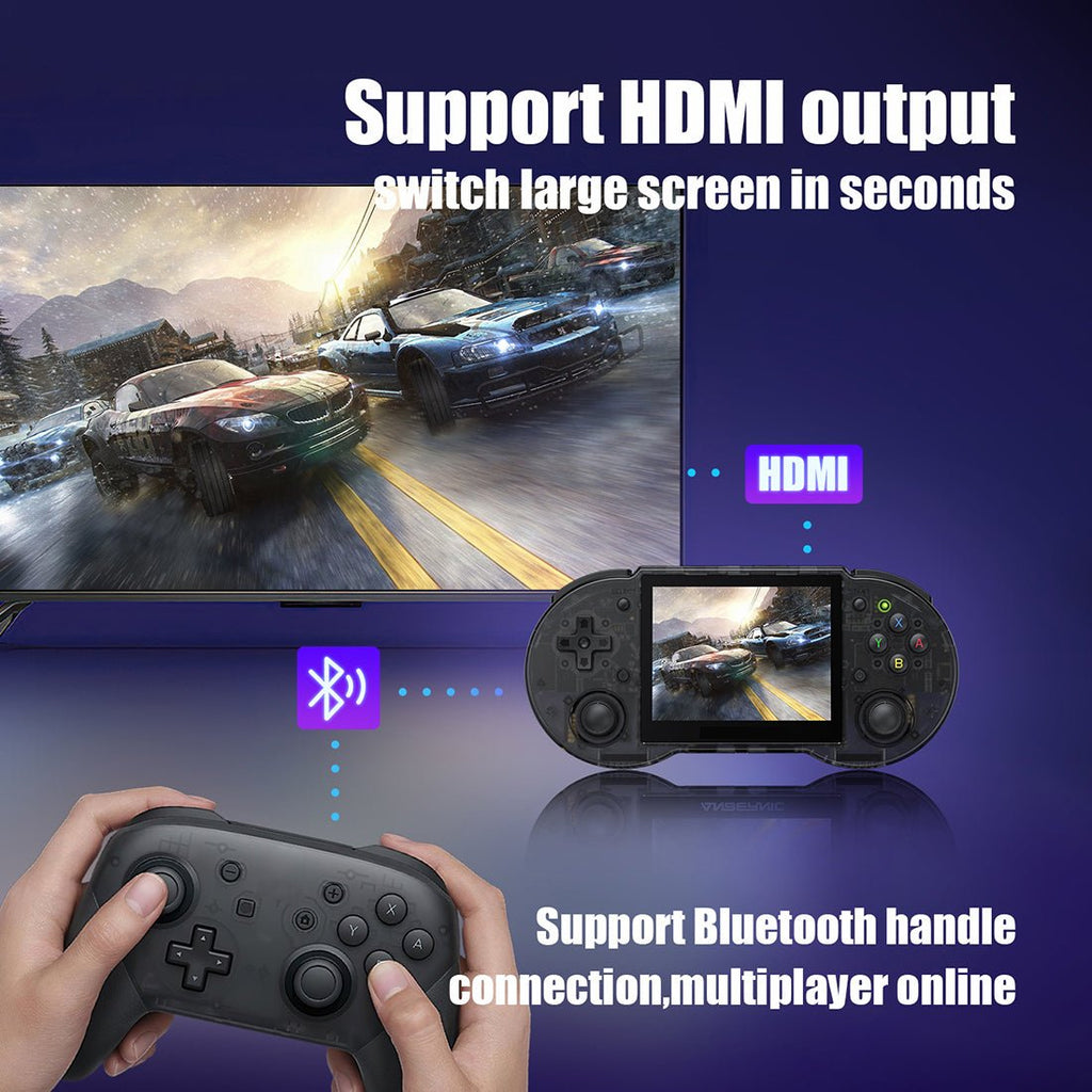 Handheld Game Console Anbernic RG353P with 3.5-inch IPS OCA Full-Lamination, Multi-Touch, 16GB+64GB Options, 3500mAh Battery, Android 11