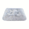Oversized Plush-Lined Dog Bed & Cat Pad – Thick Warm Washable Polyester Pet Bedding for All Breeds | S, M, L, XL