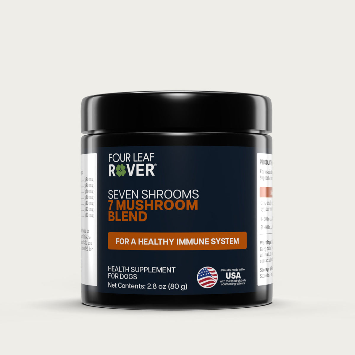 Seven-Mushroom Dog Supplement Powder Default Title