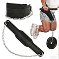 Dip Belt with Chain for Pull Ups & Weighted Dips – Heavy Duty Weightlifting Belt for Squats, CrossFit & Strength Training