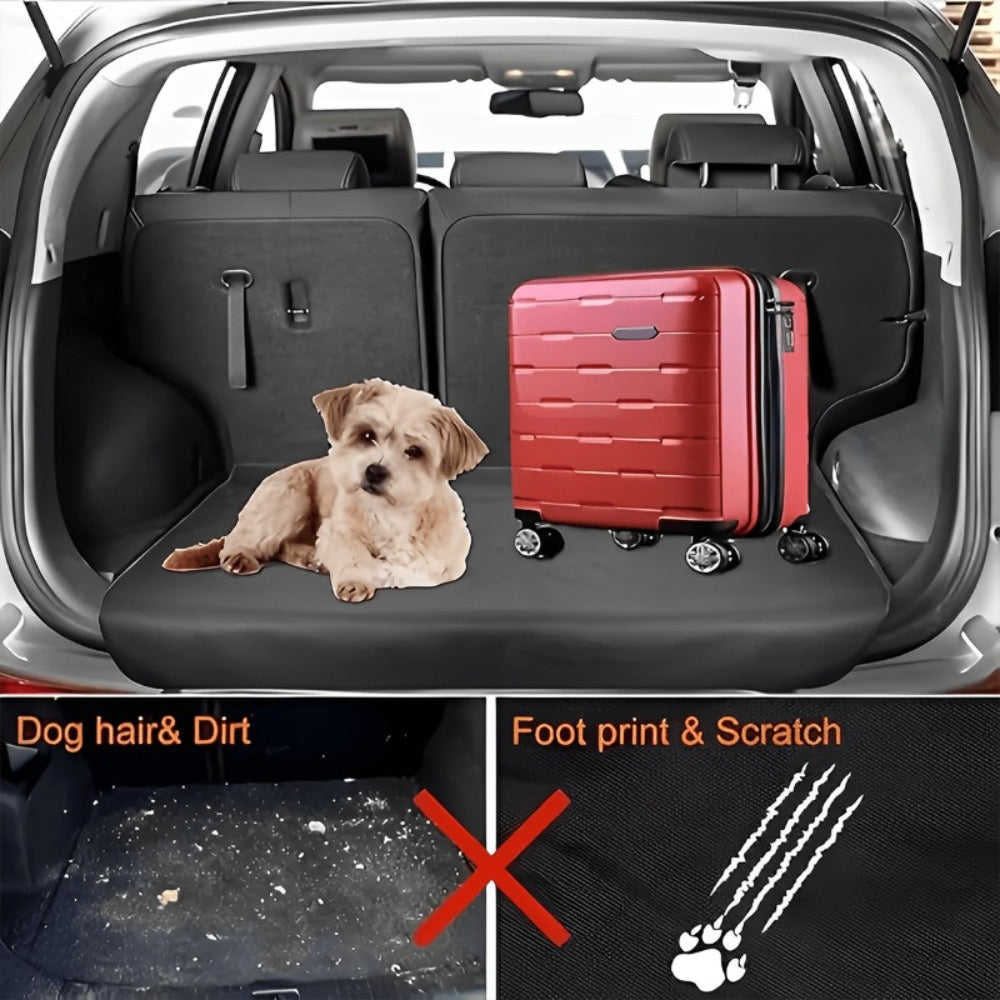 Car Trunk Mat Anti-Slip Rubber – Colorful Petal Pattern Cargo Liner, Non-Slip Boot Mat for Most Cars, Durable Trunk Organizer Pad & Interior