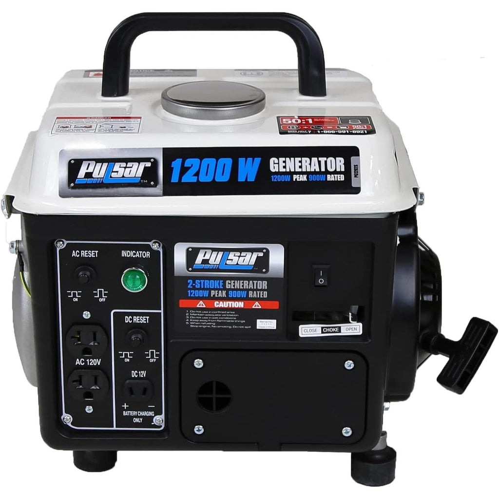 Portable Generator Gas Powered, Camping Emergency Tailgating Outdoor for Garden, Patio and Yard Use