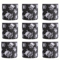 Tattoo Kit 9pcs Skull & Camouflage Temporary Tattoo Stencil Set, Body Art Accessories for Adults & Kids