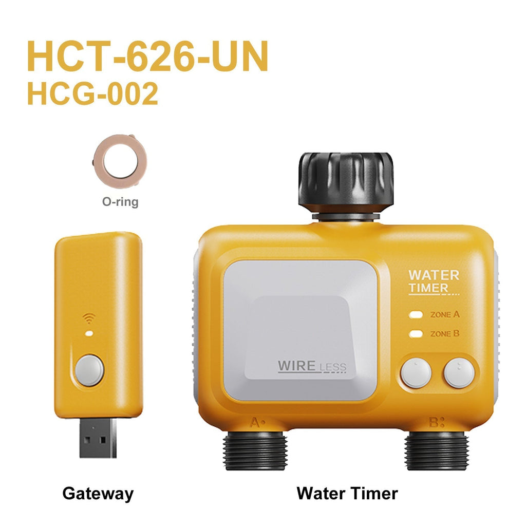 WiFi Hose Timer Dual Outlet Smart | App Control Garden Lawn Irrigation