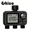 3-Zone Sprinkler Timer with Auto/Manual/Rain Delay Modes, Programmable Garden Hose Irrigation Controller