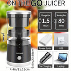 Electric Citrus Juicer Rechargeable USB-C, Portable Electric Orange Juicer Machine with 45W Motor